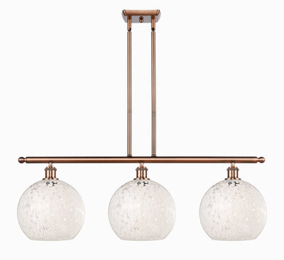 Ballston Island Light Cast Brass Finish