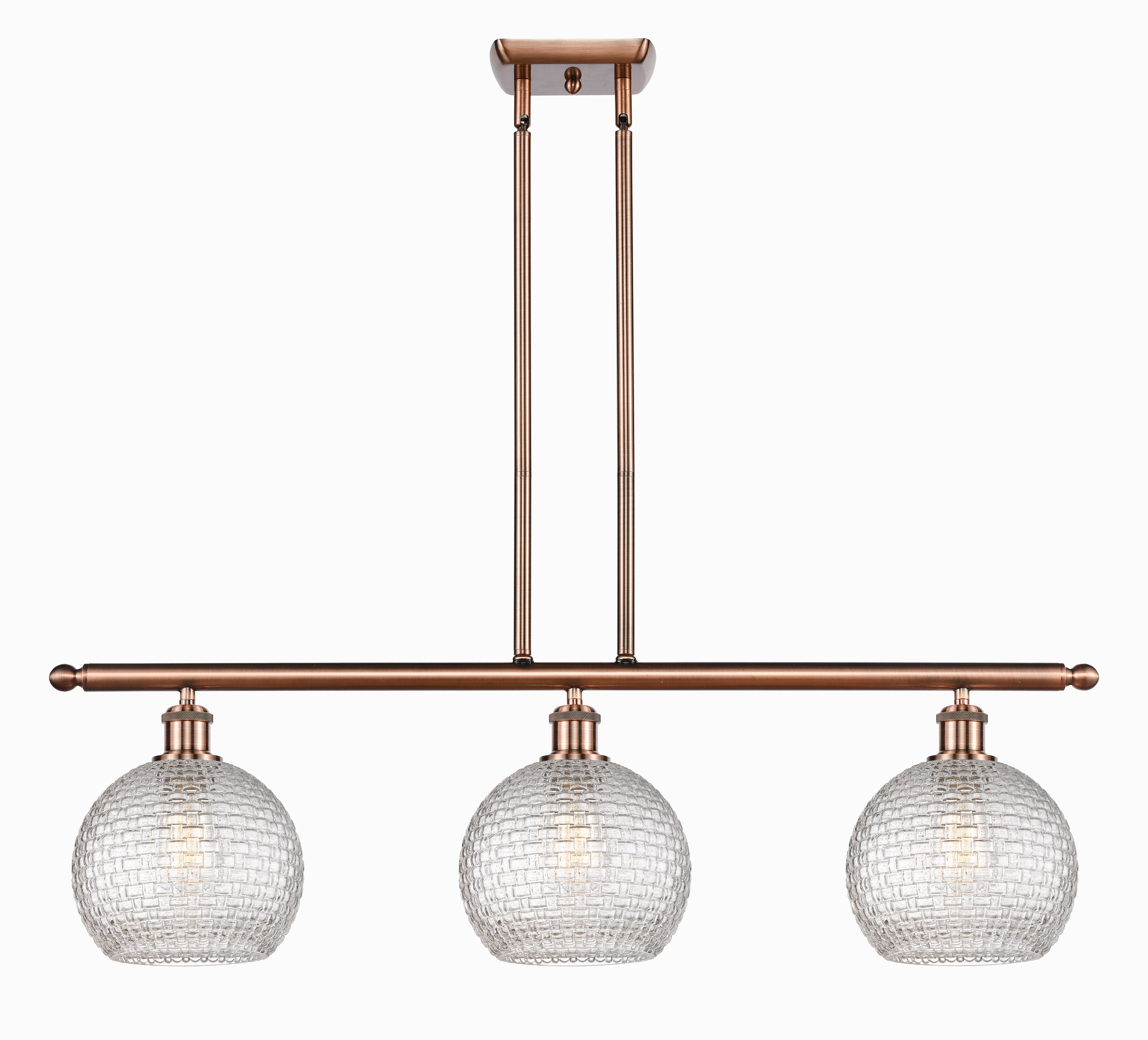 Ballston Island Light Steel Cast Brass