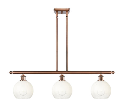 Ballston Island Light Cast Brass Finish