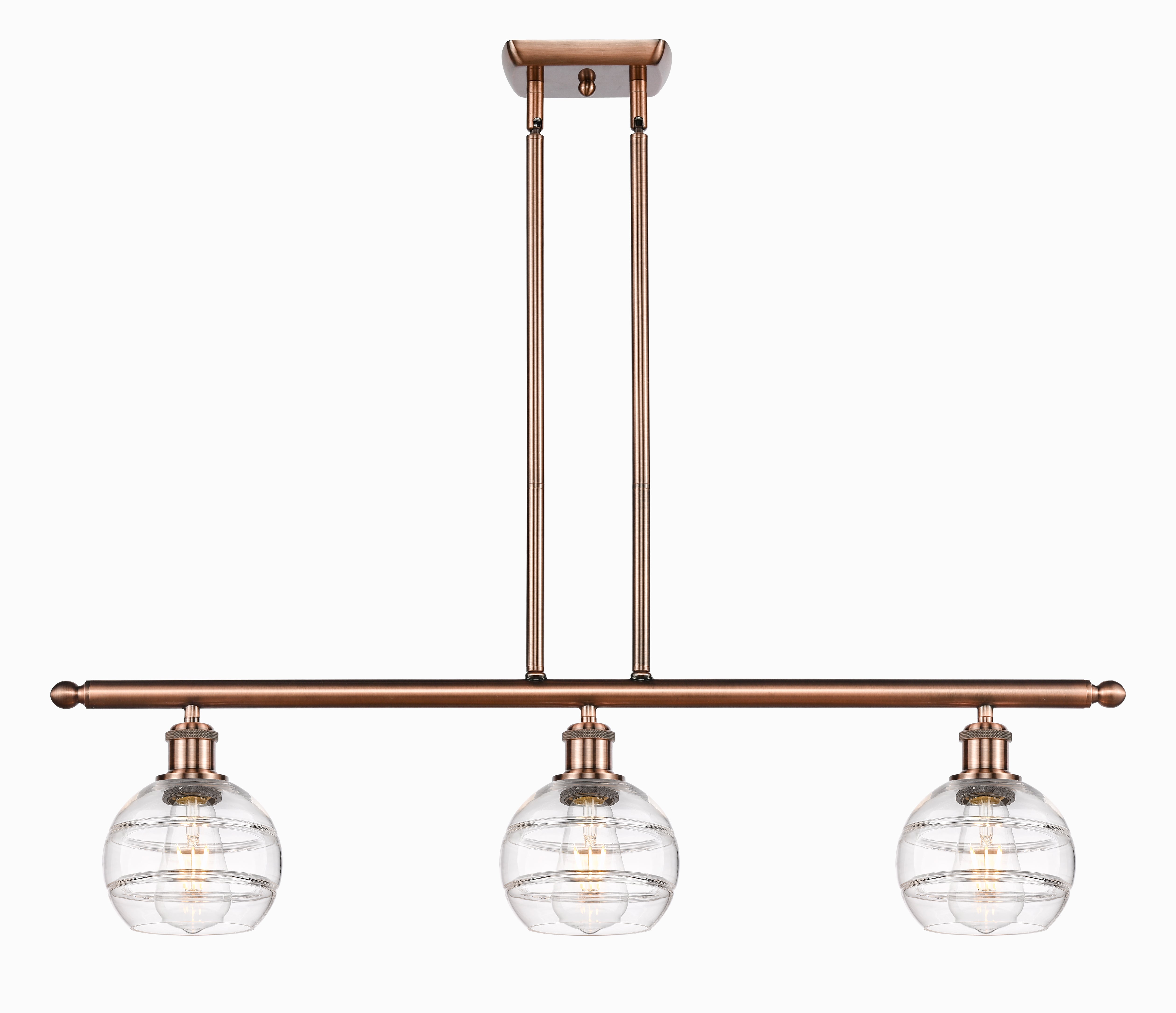 Ballston Island Light 36 Inch Cast Brass