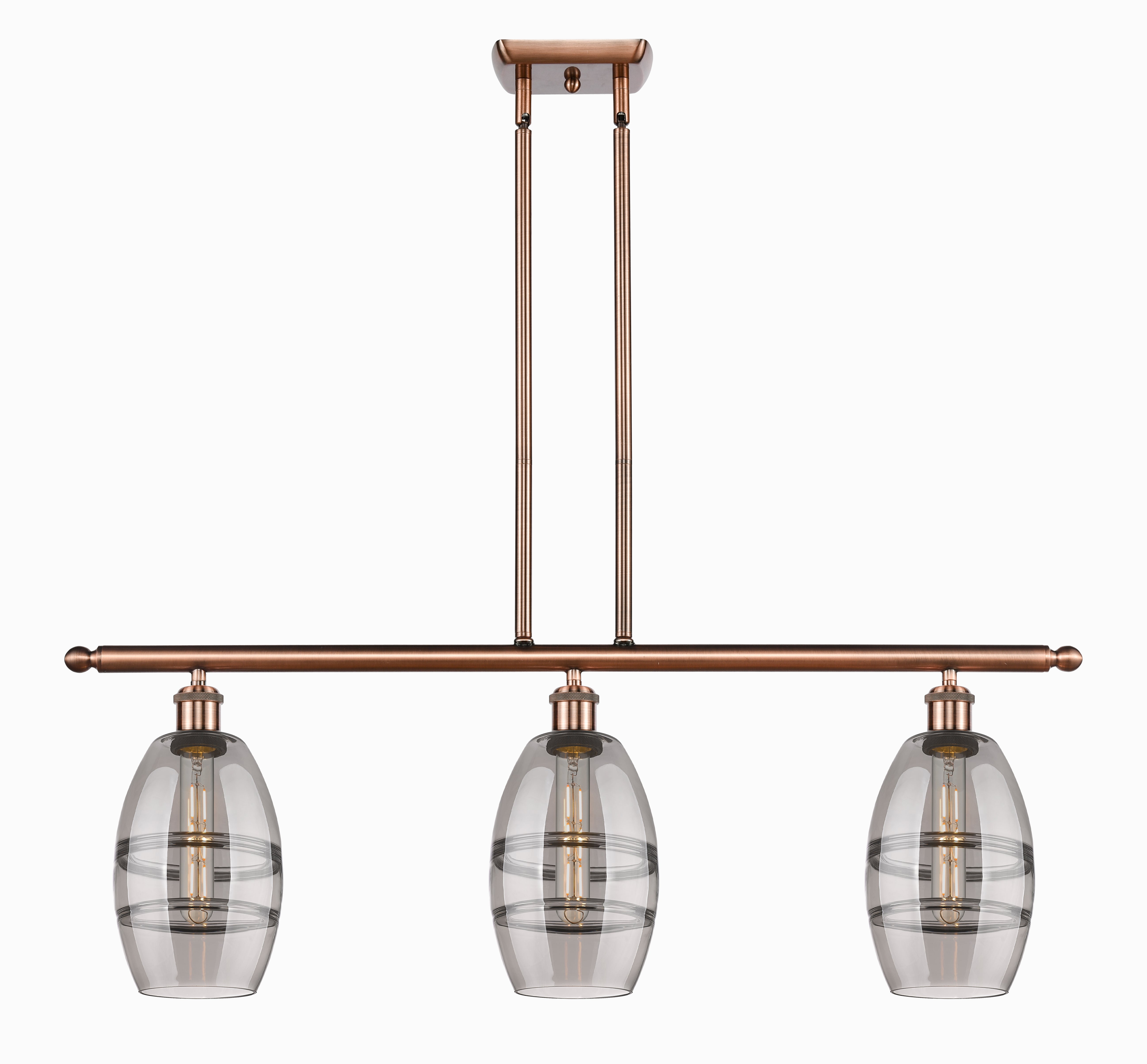 Ballston Island Light Cast Brass Finish