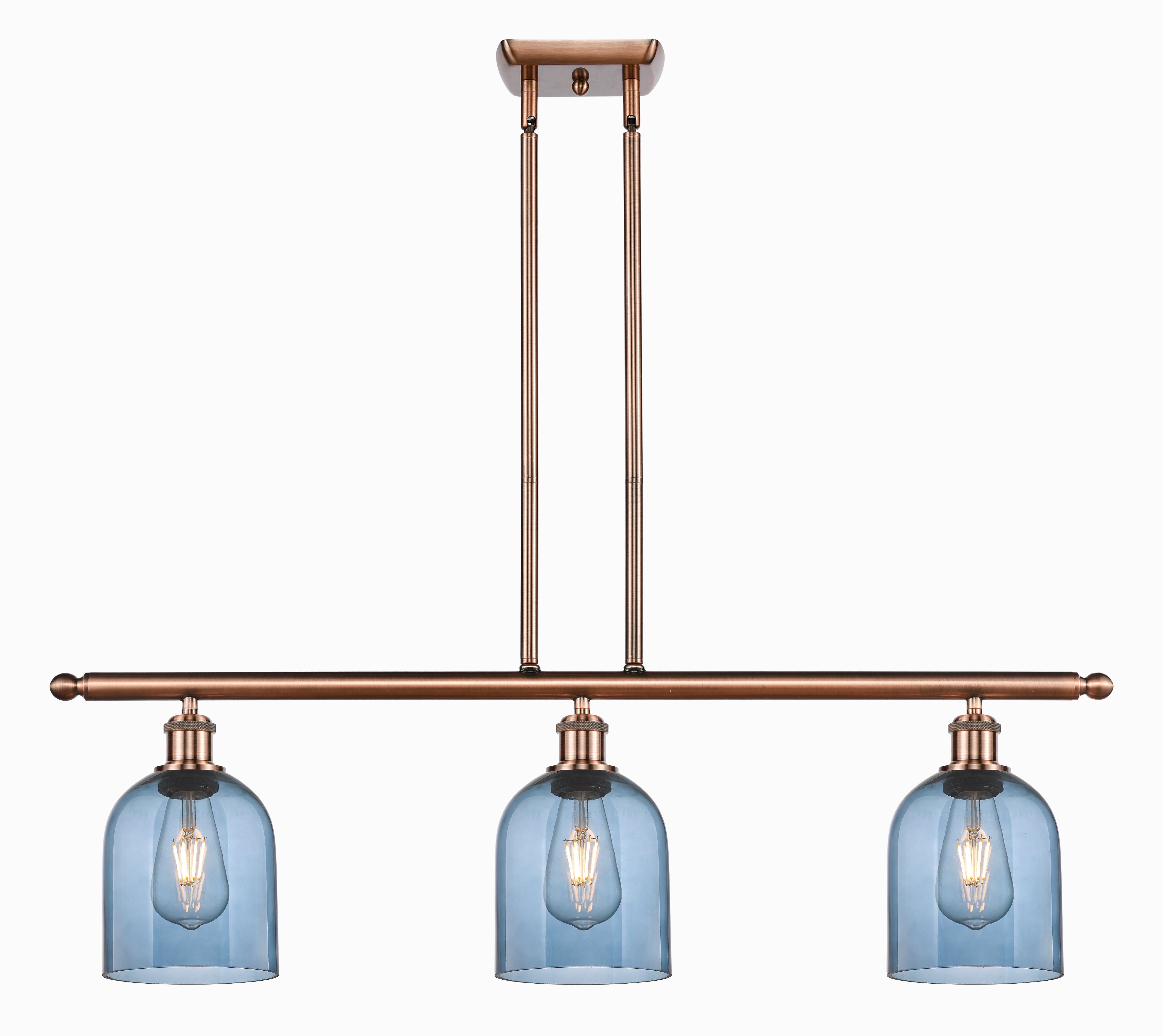 Ballston Island Light 10 Inch Cast Brass