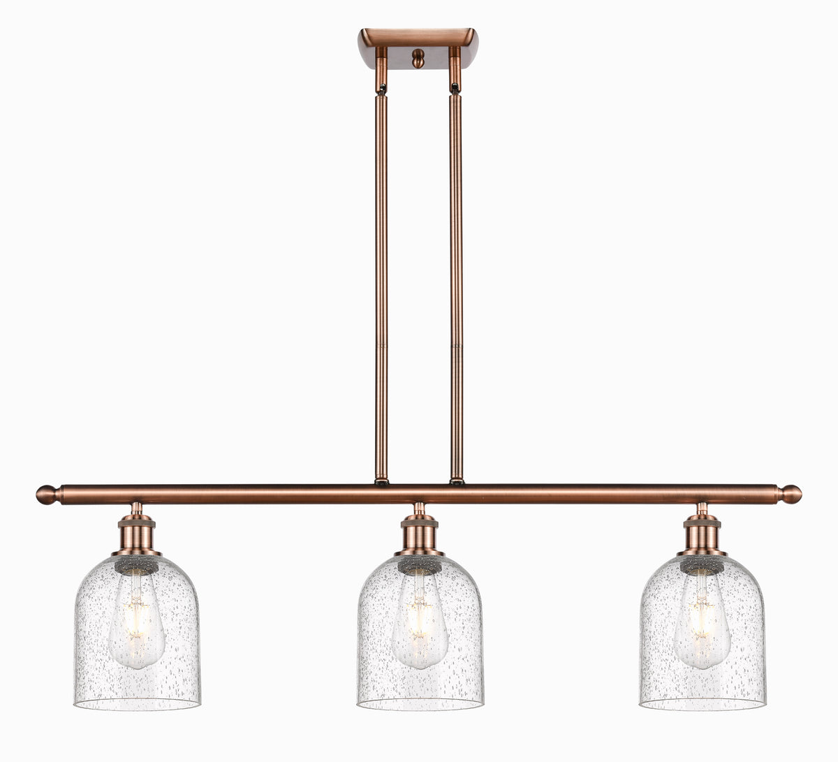 Bella 36-Inch 3-Light Stem-Hung Island Light
