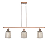 Bridal Veil 36-Inch 3-Light Stem-Hung Island Light 5-Inch Shade