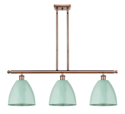 Ballston Island Light Cast Brass Dimmable