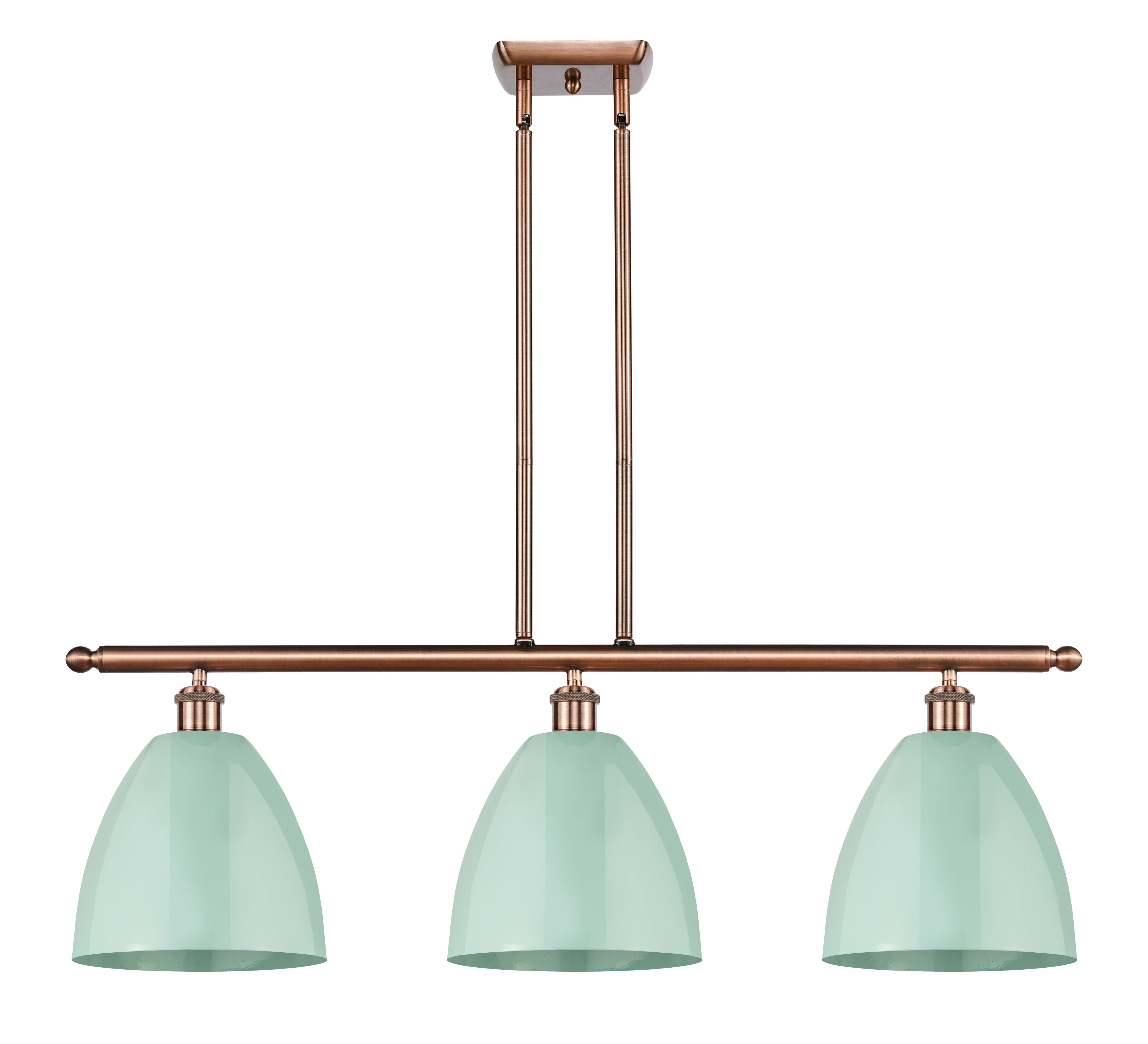 Ballston Island Light Cast Brass Dimmable