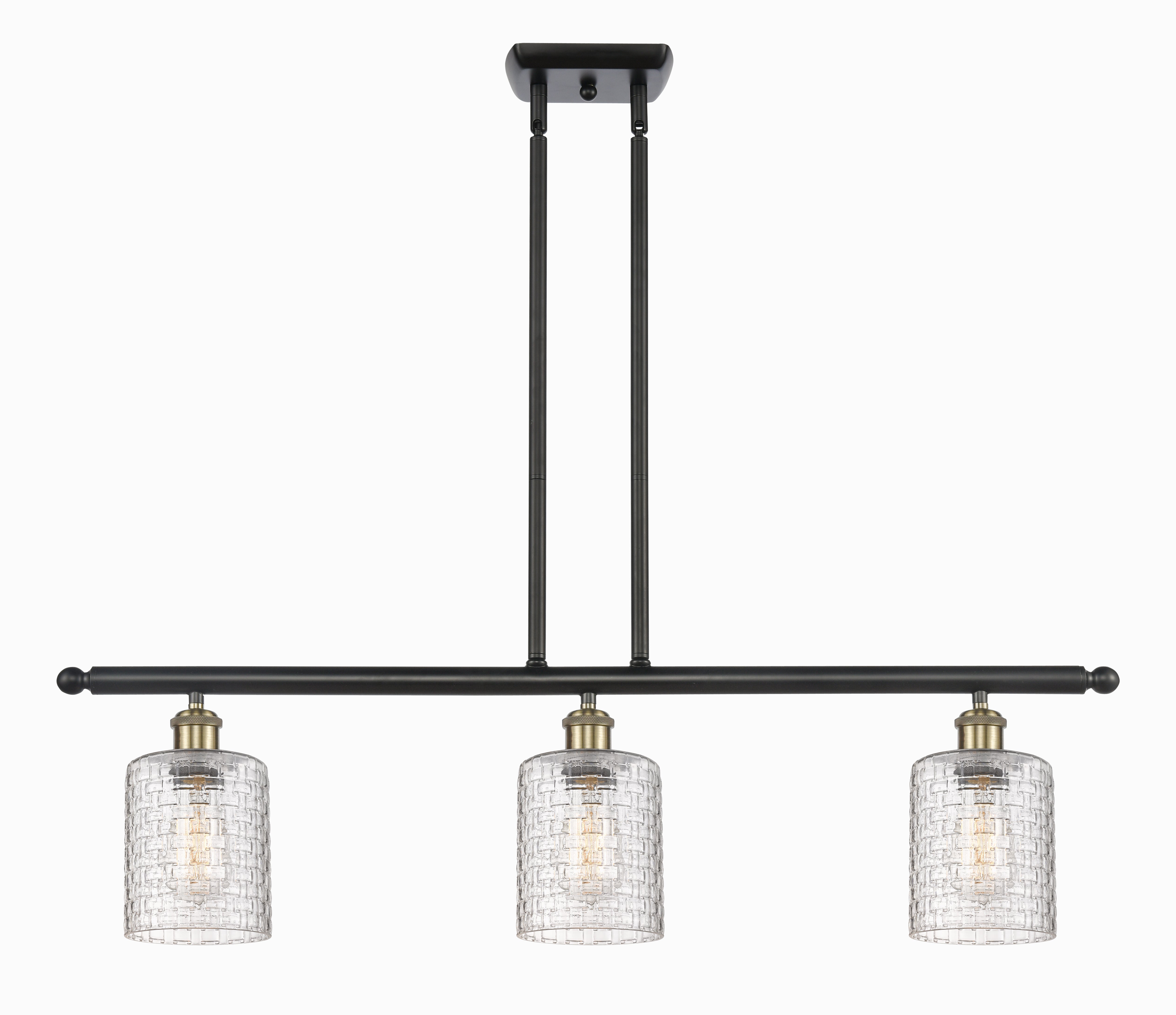 Ballston Island Light Cast Brass Finish