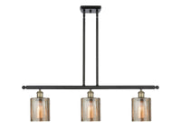 Cobbleskill 36-Inch 3-Light Stem-Hung Island Light 9.5-Inch High Dimmable