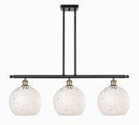 37-Inch 3-Light Stem-Hung Island Light 12.25-Inch High Sloped-Ceiling Compatible