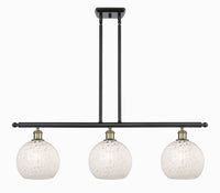 36-Inch 3-Light Stem-Hung Island Light 10.5-Inch High Sloped-Ceiling Compatible