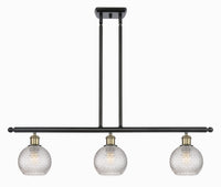 Athens 36-Inch 3-Light Stem-Hung Island Light 8.625-Inch High
