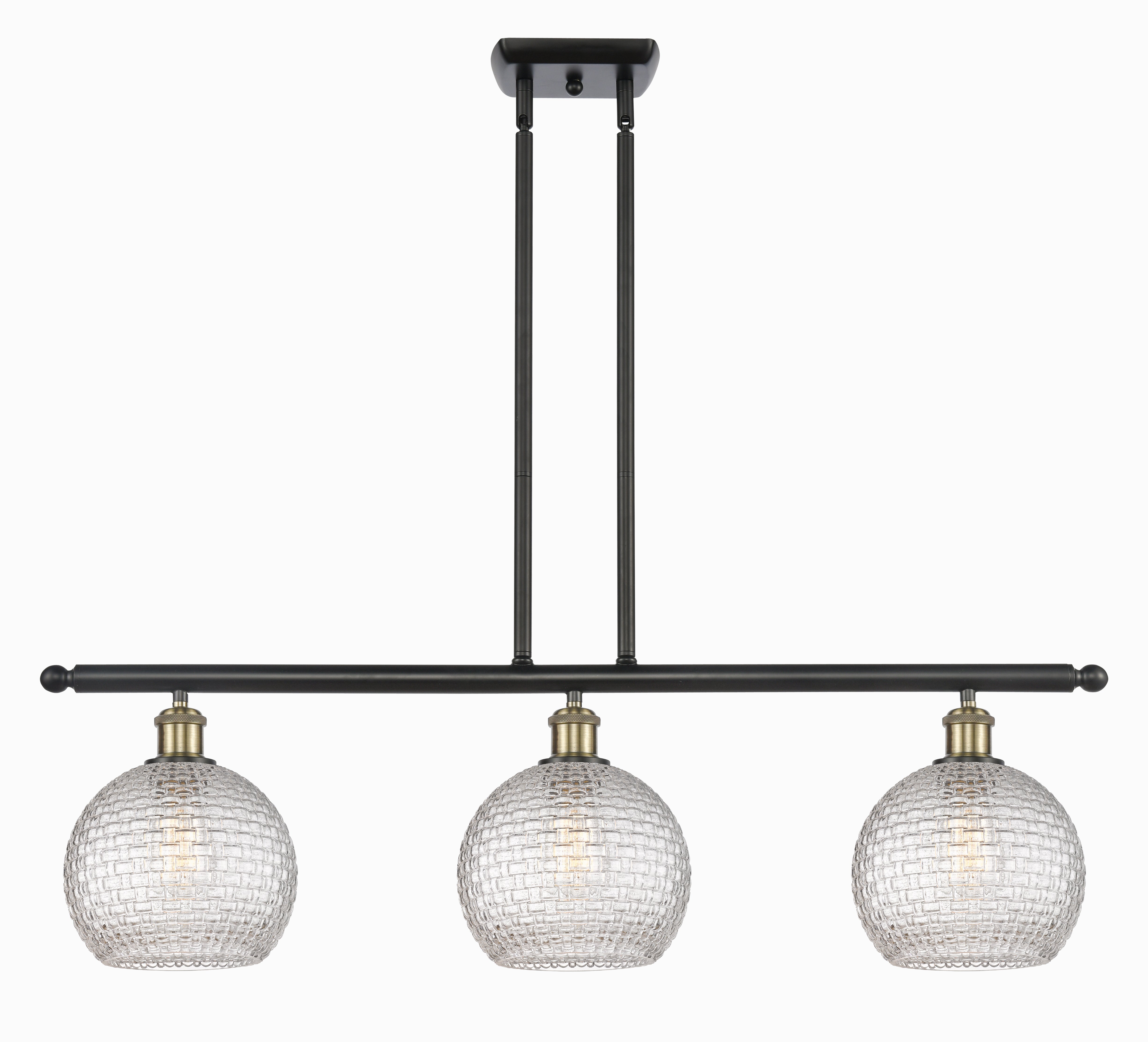 Ballston Island Light Steel Cast Brass