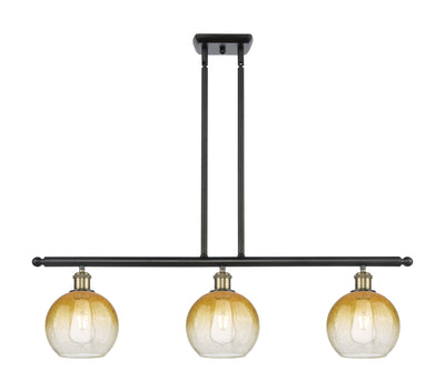 Ballston Island Light Cast Brass Finish