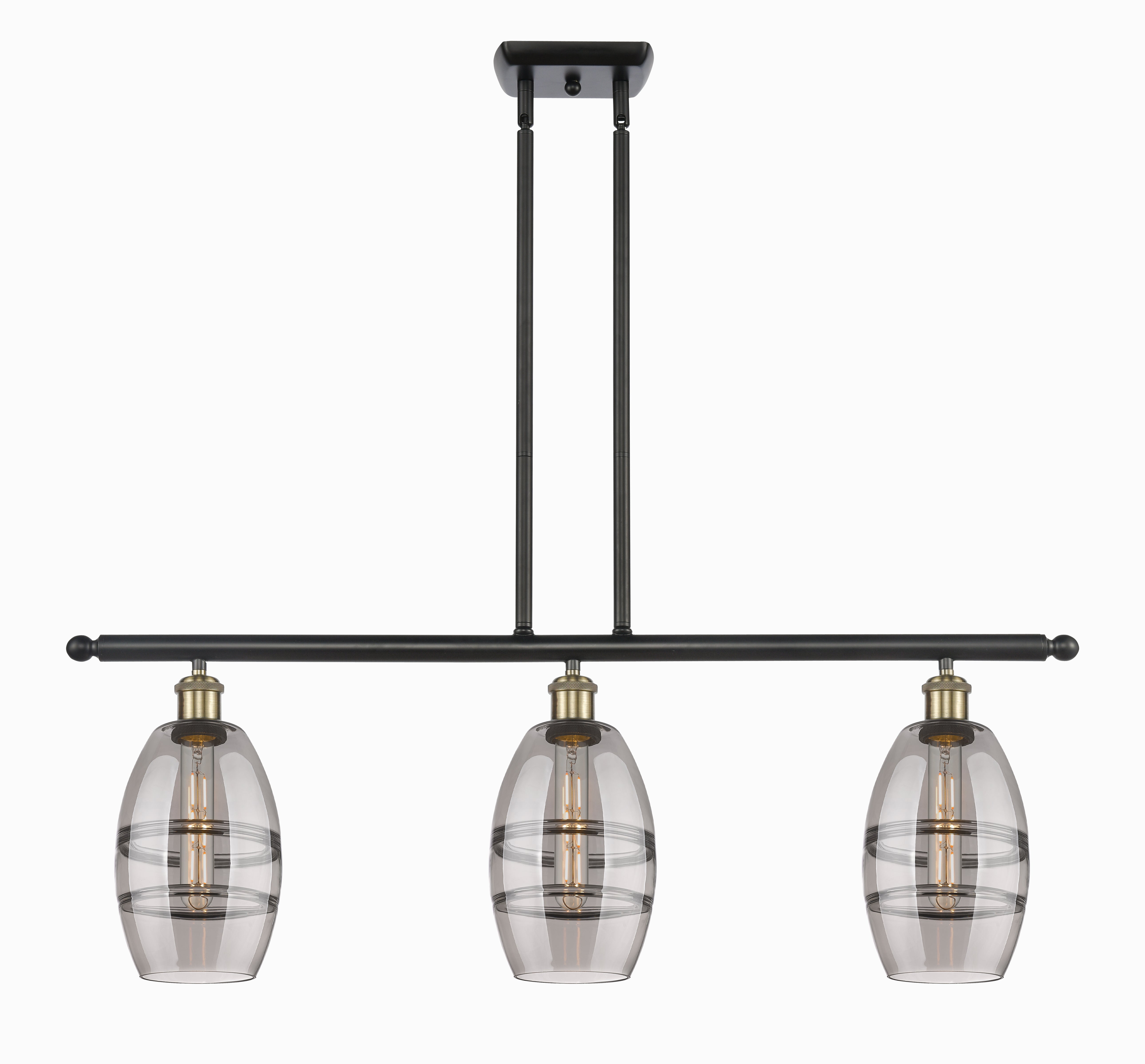Ballston Island Light Cast Brass Finish