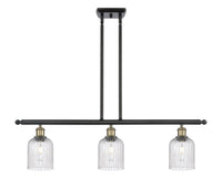 Bridal Veil 36-Inch 3-Light Stem-Hung Island Light 5-Inch Shade