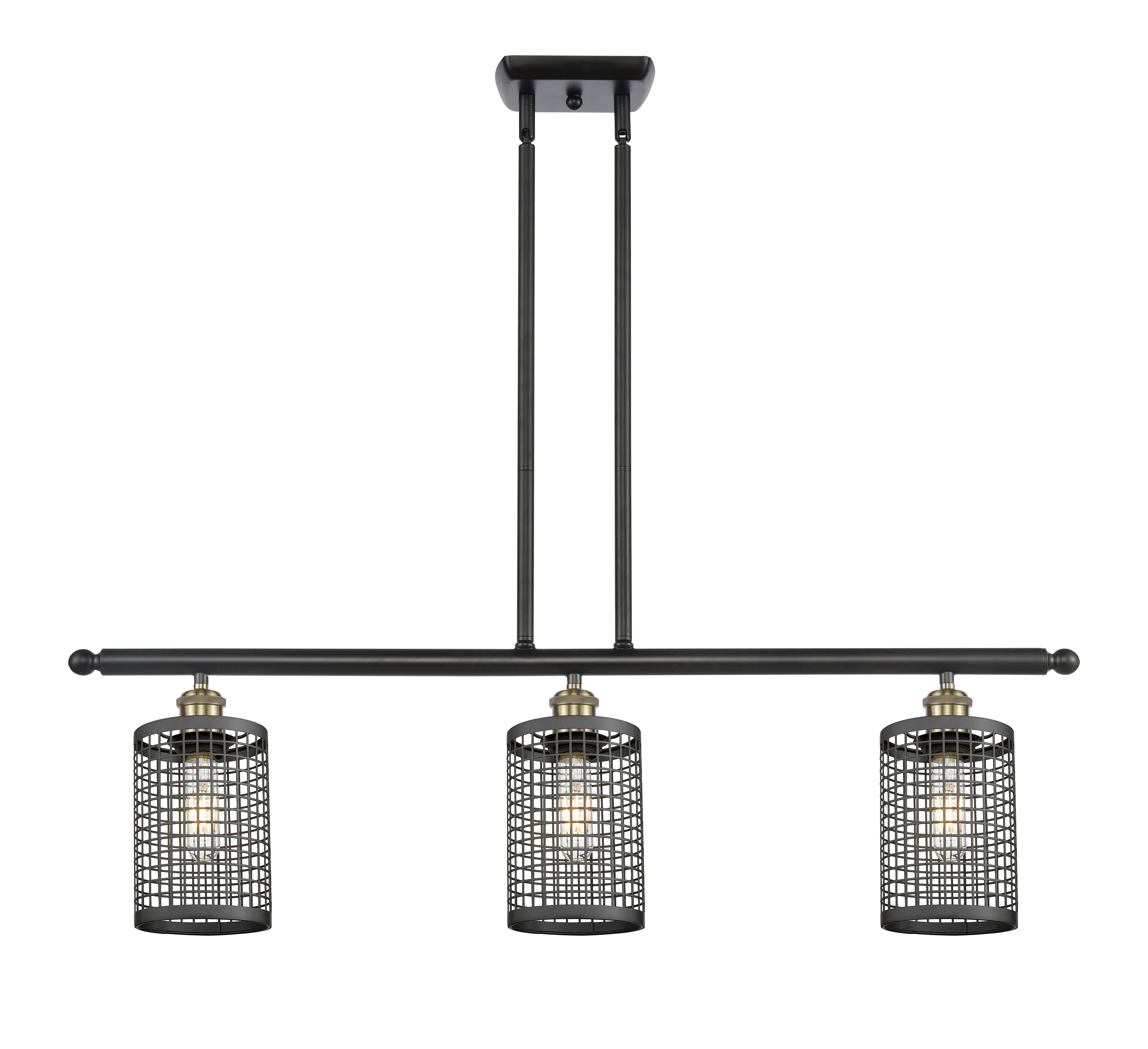 Ballston Island Light Cast Brass Finish