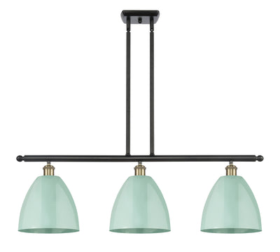 Ballston Island Light Cast Brass Dimmable