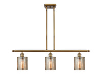 Cobbleskill 36-Inch 3-Light Stem-Hung Island Light 9.5-Inch High Dimmable
