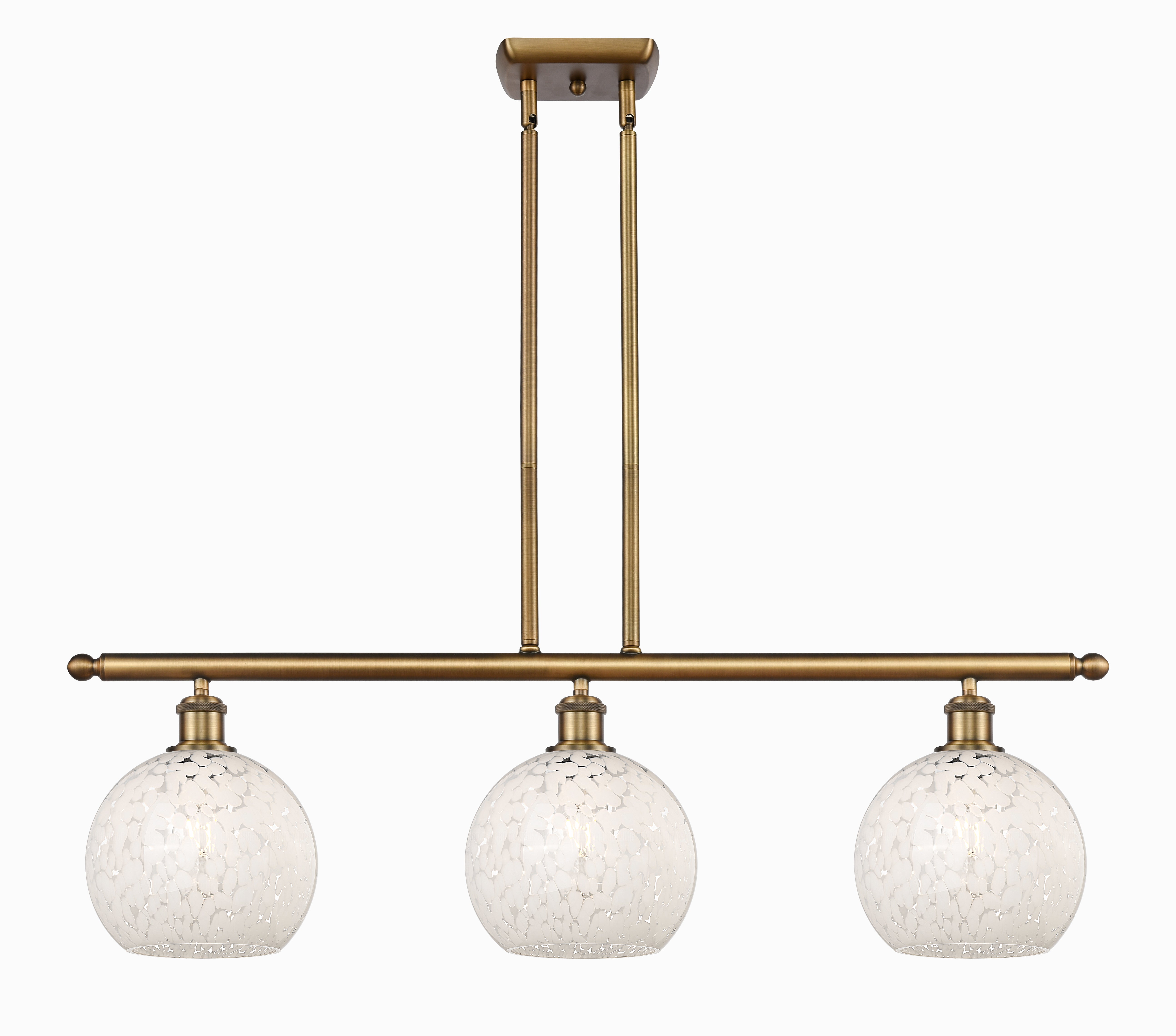 Ballston Island Light Brass 36 Inch Width
