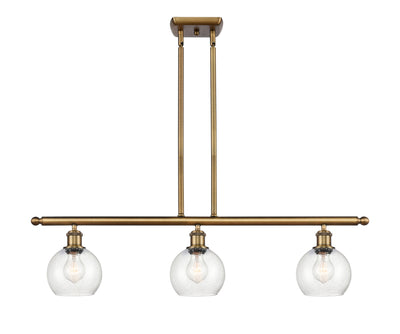 Ballston Island Light Cast Brass Finish
