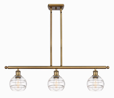 Ballston Island Light 36 Inch Cast Brass