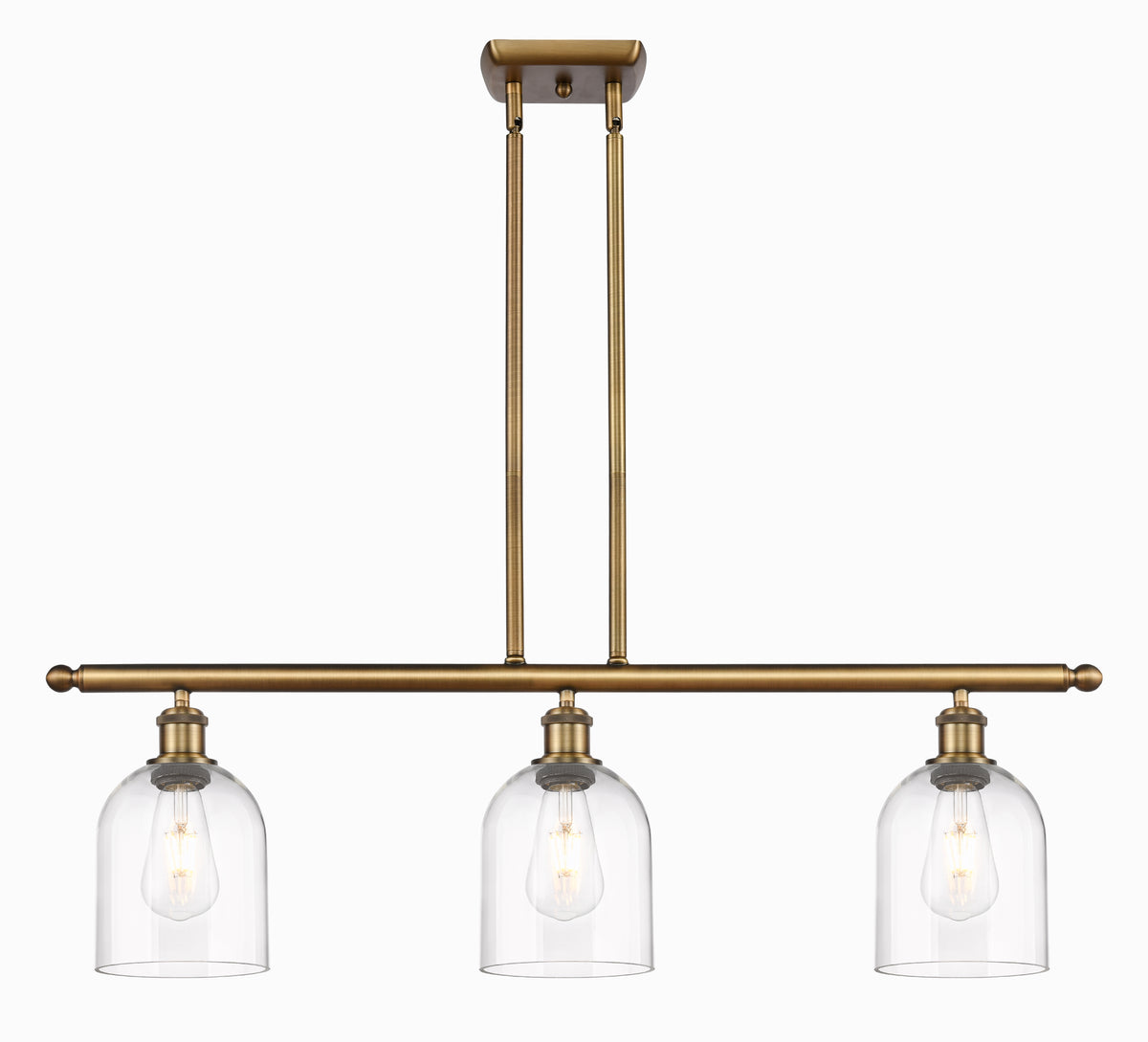 Bella 36-Inch 3-Light Stem-Hung Island Light