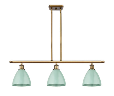 Ballston Island Light Cast Steel Brass