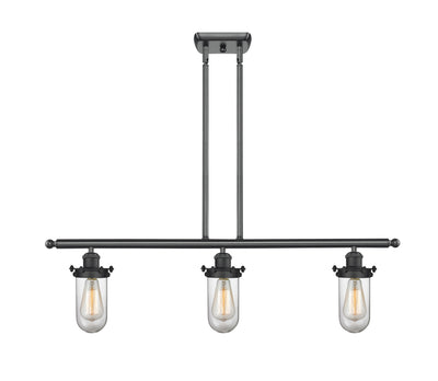 Austere Island Light Cast Brass Steel Glass