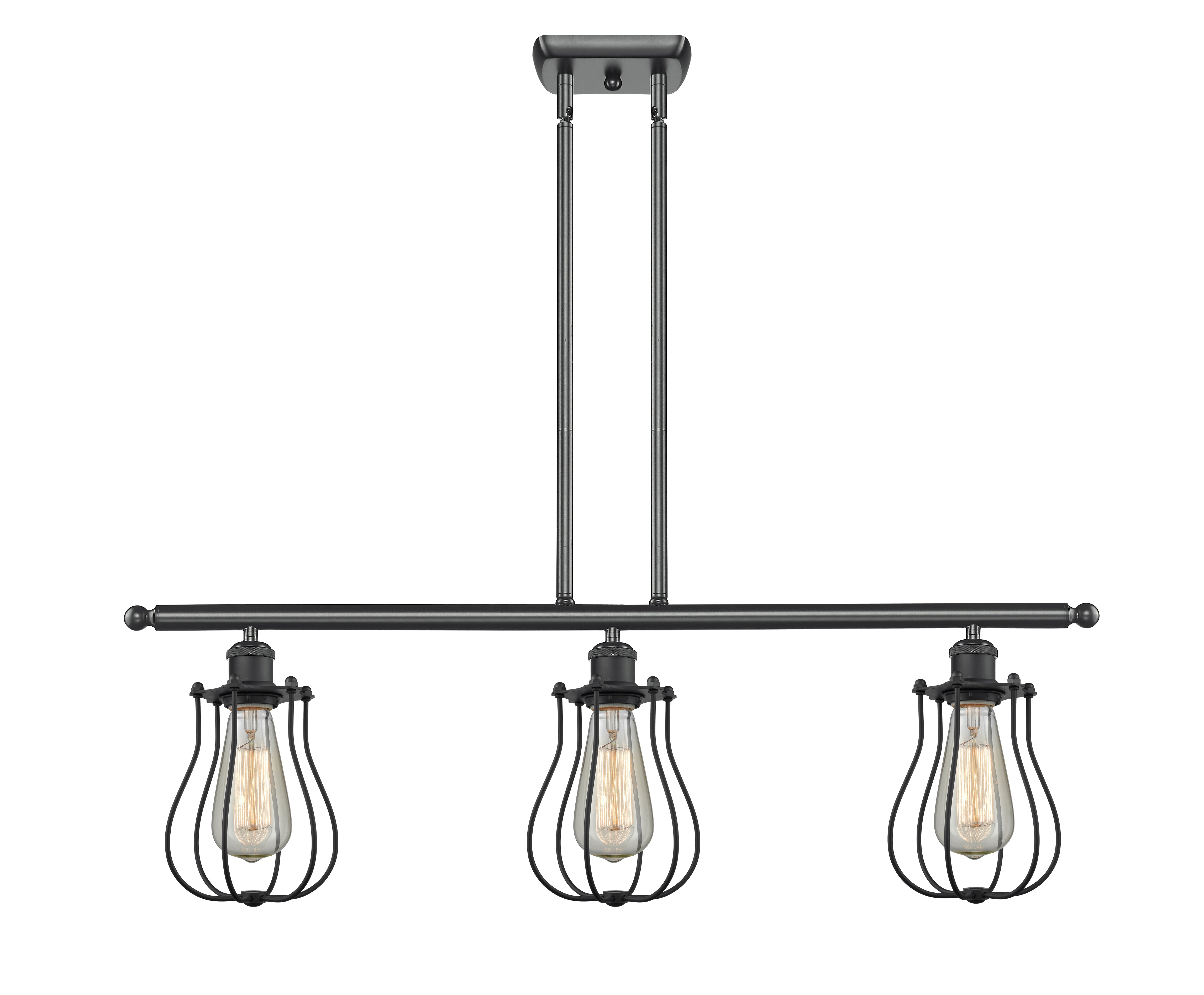 Ballston Island Light Cast Brass Finish
