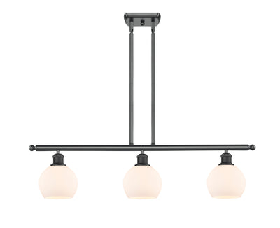 Ballston Island Light Cast Brass Finish