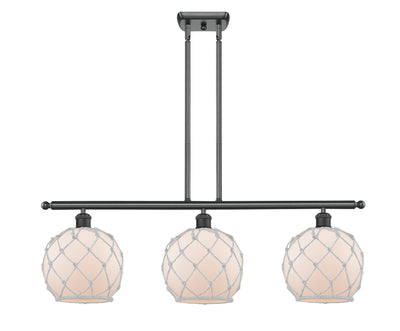 Ballston Island Light Cast Brass Steel Glass