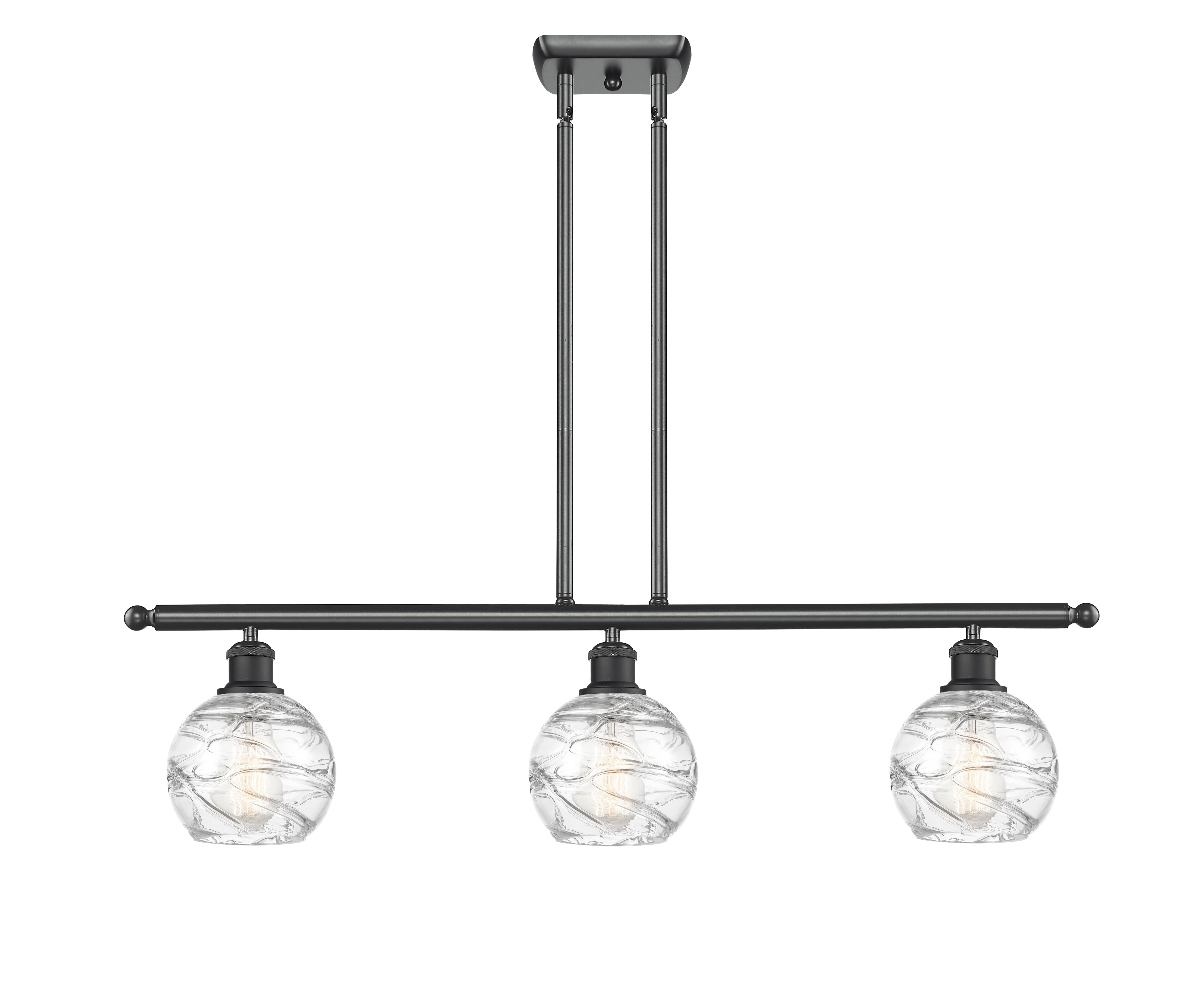 Ballston Island Light Cast Brass Finish