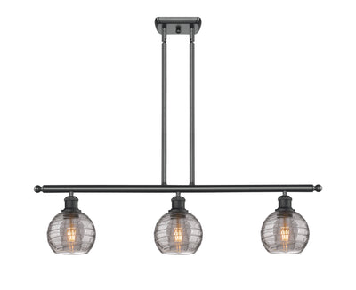 Ballston Island Light Cast Brass Finish