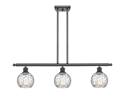 Ballston Island Light Cast Brass Steel Glass