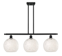 37-Inch 3-Light Stem-Hung Island Light 12.25-Inch High Sloped-Ceiling Compatible