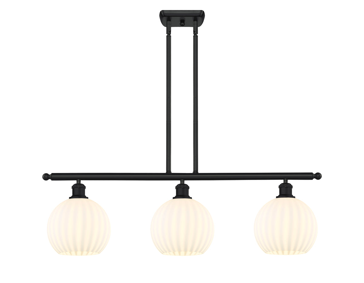 36-Inch 3-Light Stem-Hung Island Light 10.5-Inch High