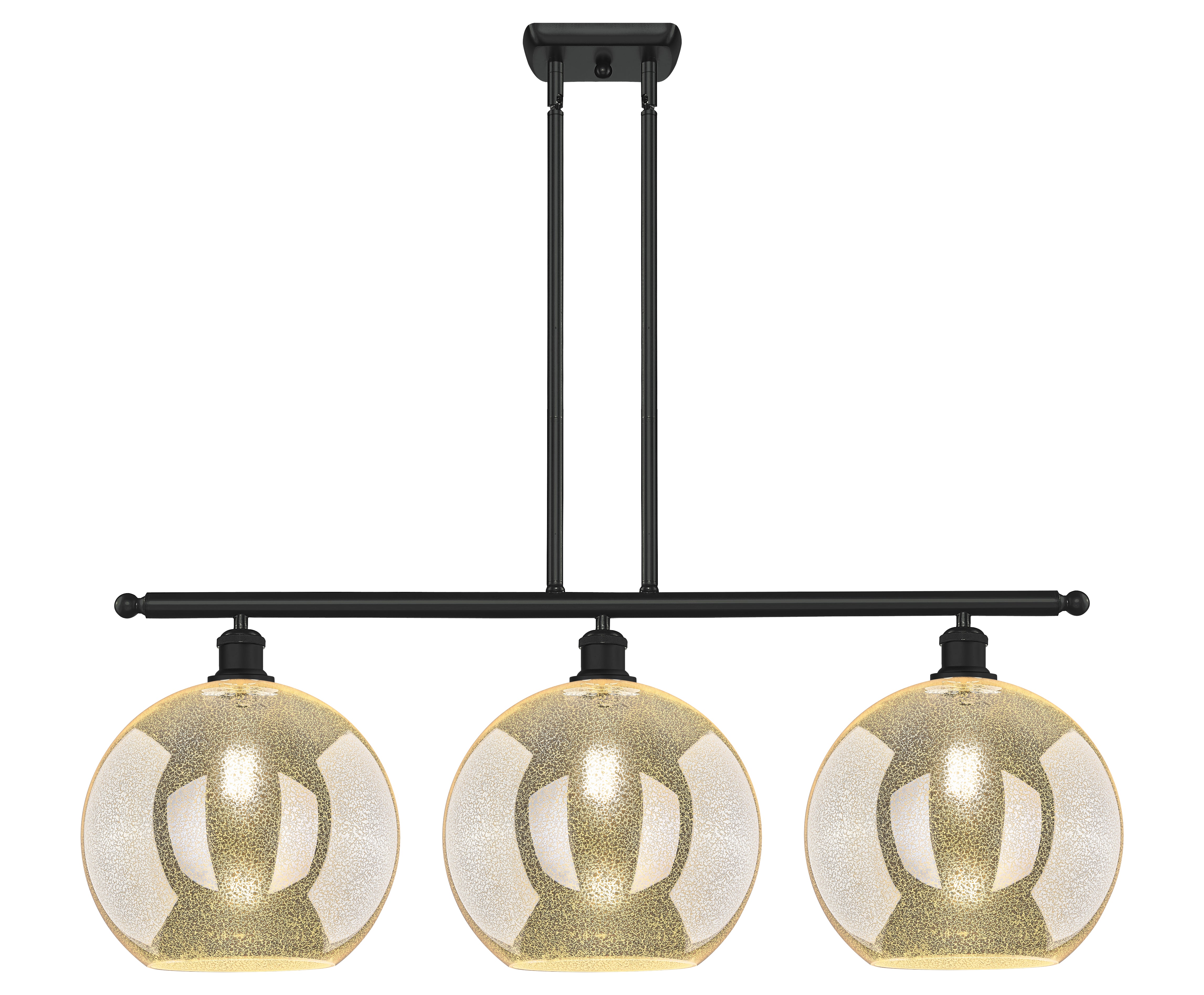 Ballston Island Light Cast Brass Finish