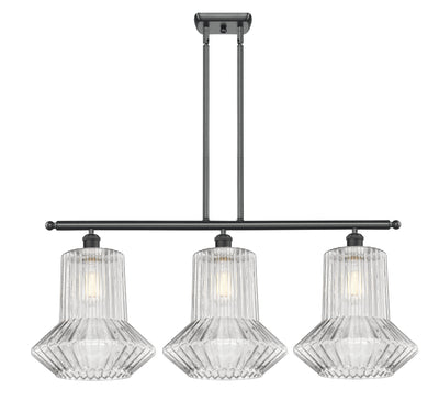 Ballston Island Light Cast Brass 6 Lights