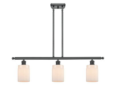 Ballston Island Light Cast Brass Glass Steel