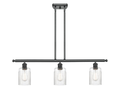 Ballston Island Light Cast Brass Glass Steel