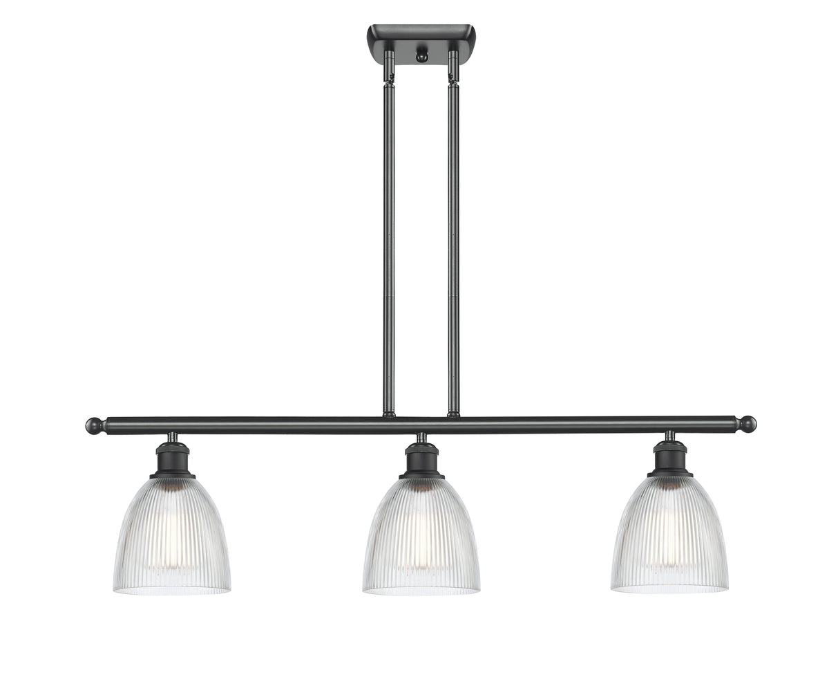 Castile 36-Inch 3-Light Stem-Hung Island Light with LED Bulbs
