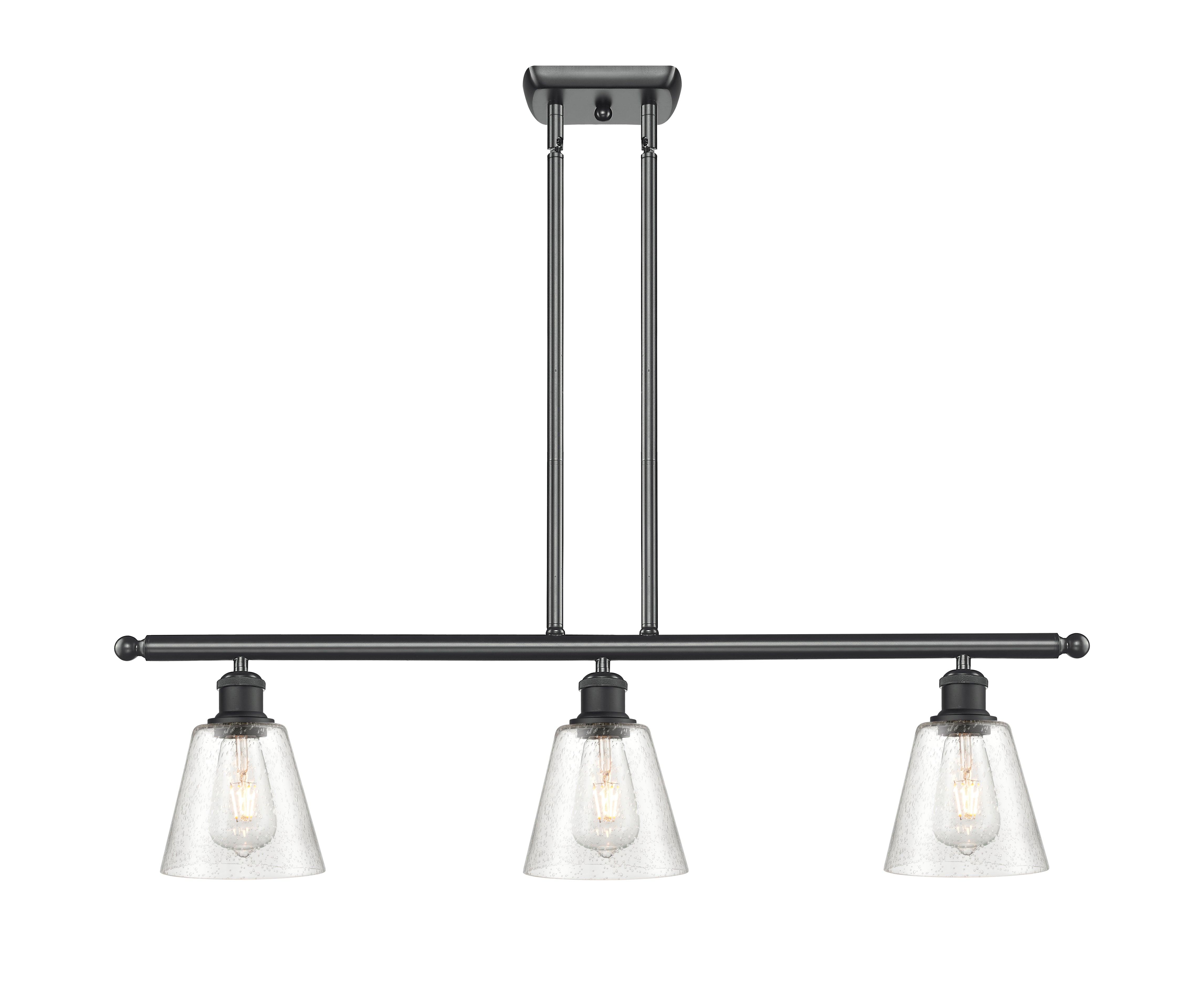 Ballston Island Light Cast Brass Finish