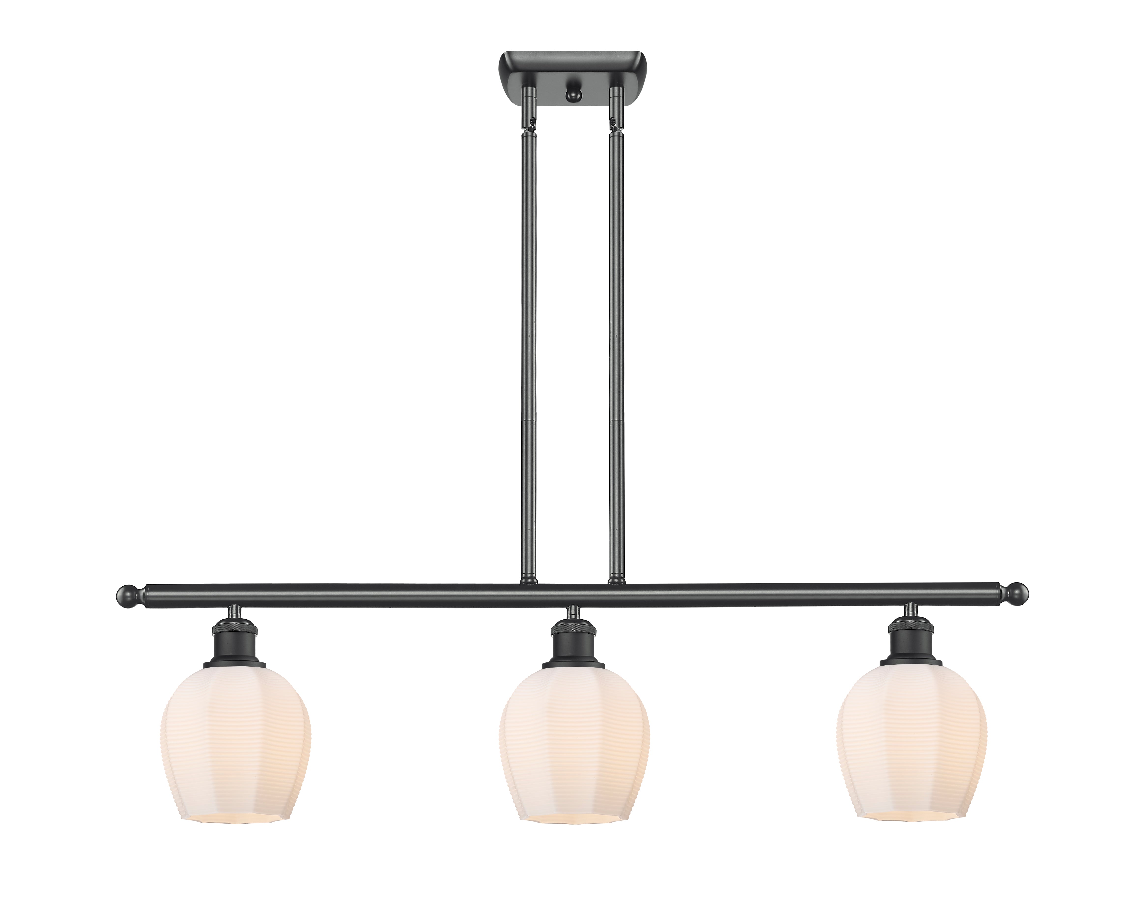 Ballston Island Light Cast Brass Finish