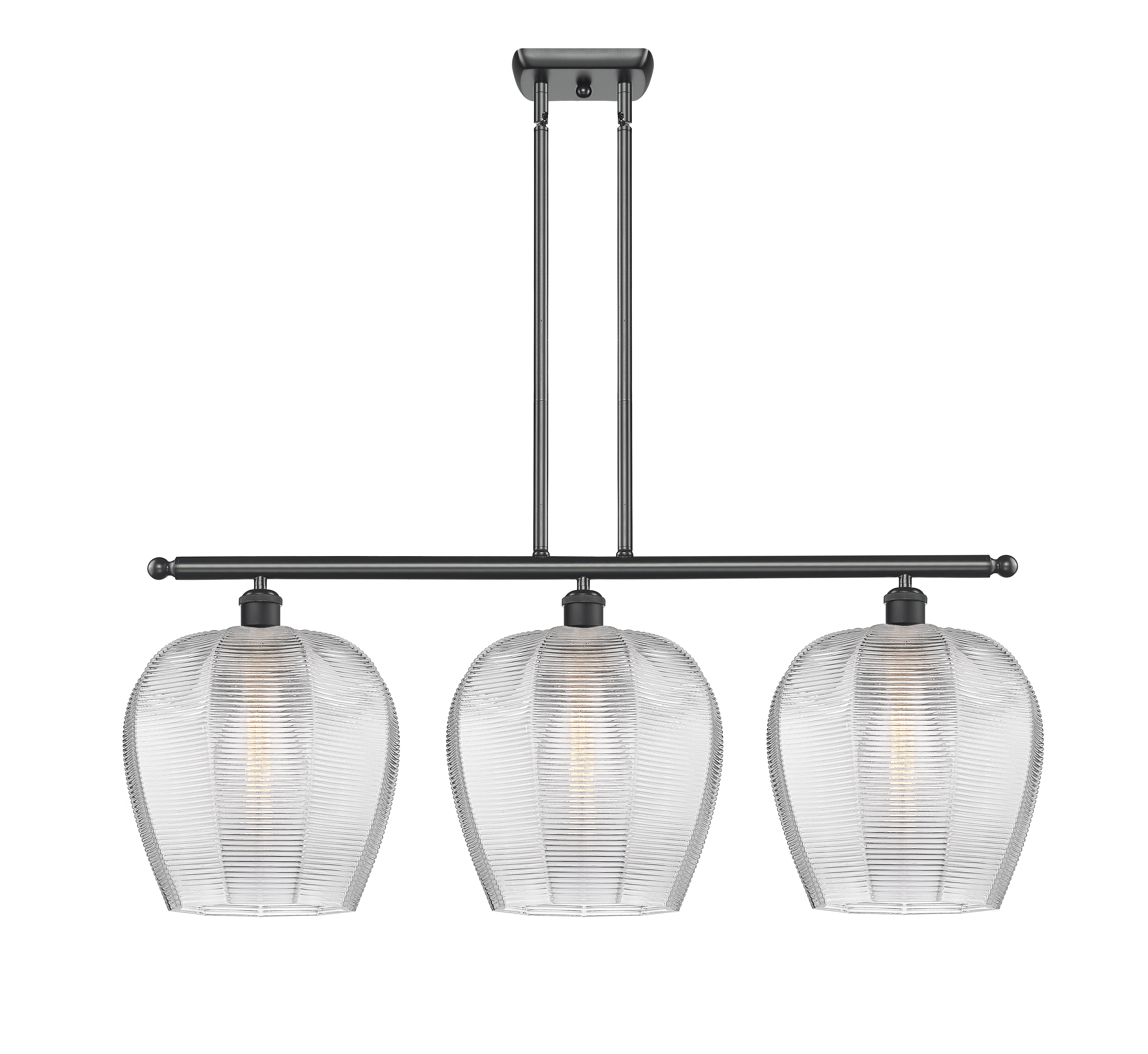 Ballston Island Light Cast Brass Finish