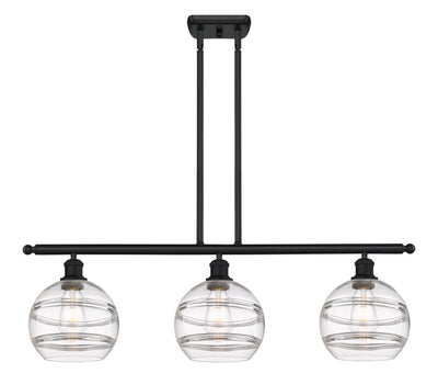 Ballston Island Light Cast Brass Steel Glass
