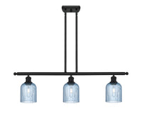 Bridal Veil 36-Inch 3-Light Stem-Hung Island Light 5-Inch Shade