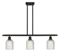Bridal Veil 36-Inch 3-Light Stem-Hung Island Light 5-Inch Shade