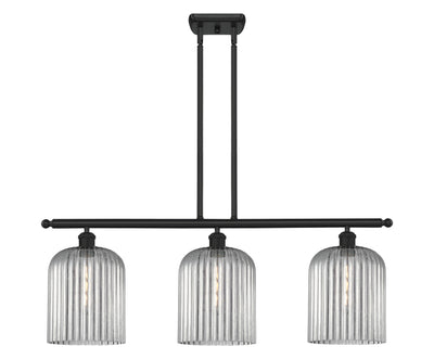 Ballston Island Light Cast Brass Steel Glass