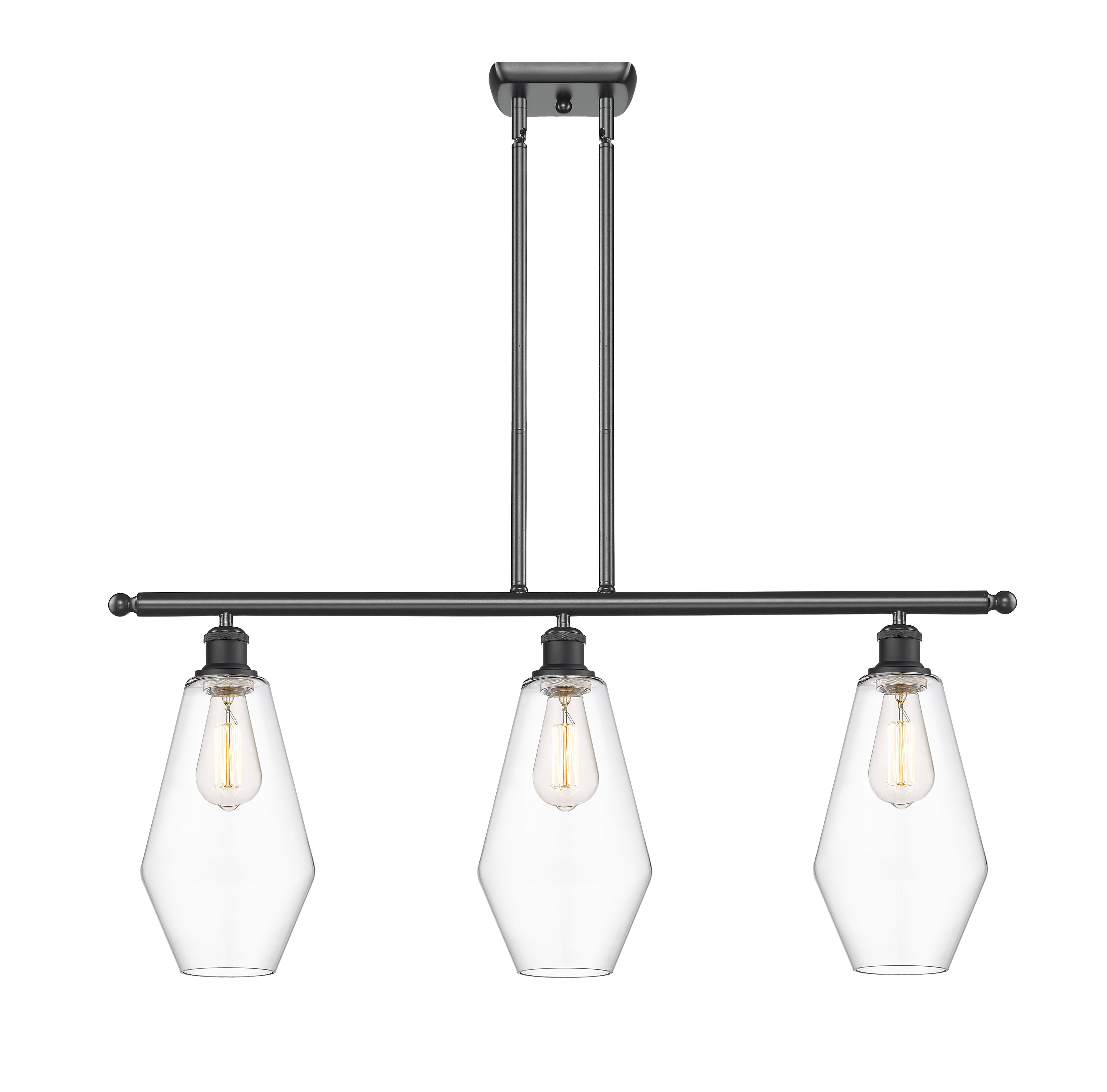 Ballston Island Light Cast Brass Finish