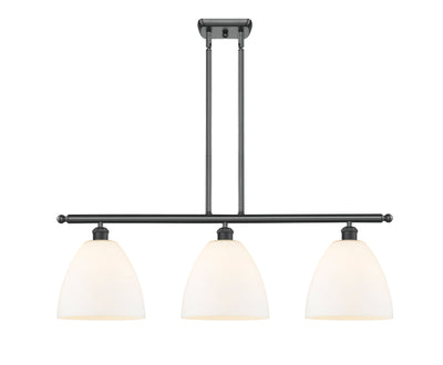 Ballston Island Light Cast Brass Finish
